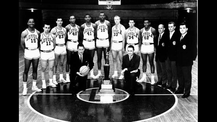 Loyola Ramblers 1963 team