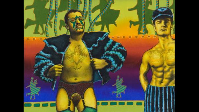 Ed Paschke, Sunburn, 1970. (Courtesy of the Museum of Contemporary Art)