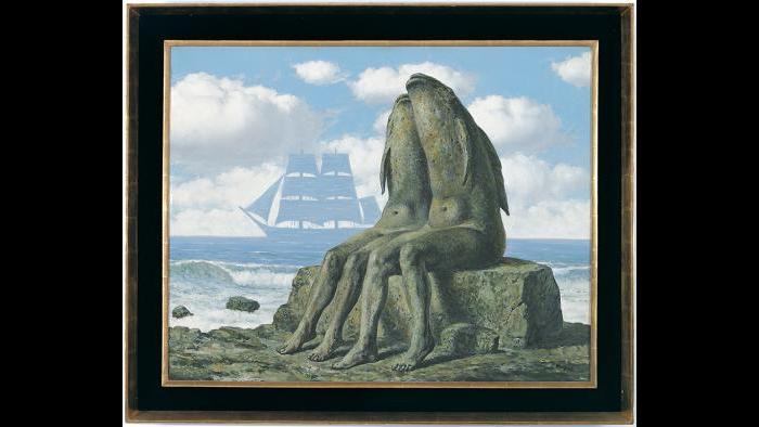 René Magritte, Les merveilles de la nature (The Wonders of Nature), 1953. (Courtesy of the Museum of Contemporary Art)