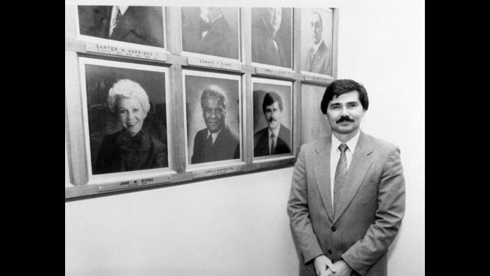 Mayor’s Wall, 1987 (Courtesy David Orr)
