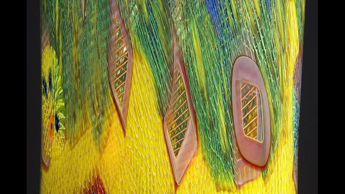 Lino Tagliapietra, 'Stromboli' (detail), 2015. (Courtesy of SOFA Chicago)