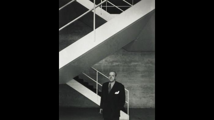 Portrait of Mies van der Rohe (Courtesy The Arts Club of Chicago)