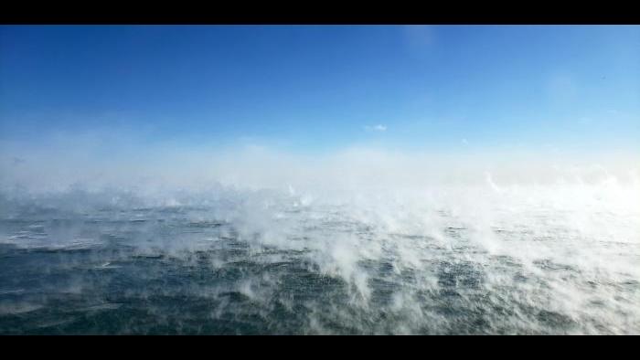 Lake Michigan at minus 18 degrees (Submitted by Alexandra Silets)