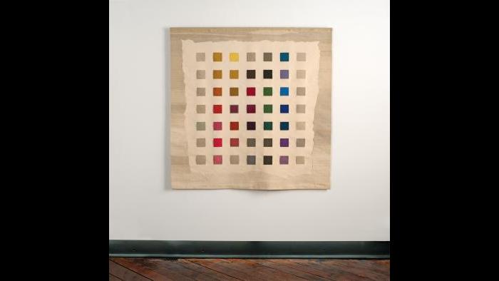 Sheila Hicks, 'Color Alphabet Tapestry,' 1982. (Courtesy of SOFA Chicago)