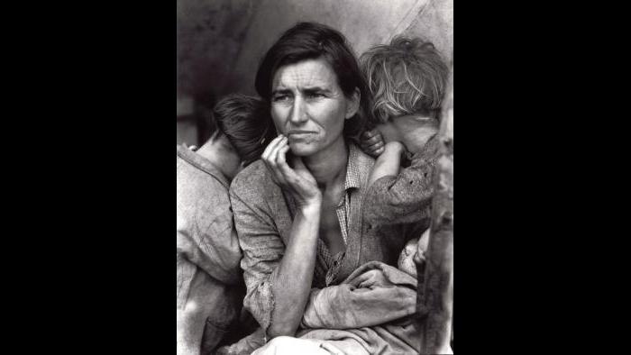 Dorothea Lange, Migrant Mother, Nipomo, California, 1936
