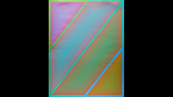 3.	Richard Anuszkiewicz, “Inward Eye #2,” from the portfolio Inward Eye, 1970, serigraph. Courtesy of Swope Art Museum © Richard Anuszkiewicz/Licensed by VAGA, New York/NY VAGA