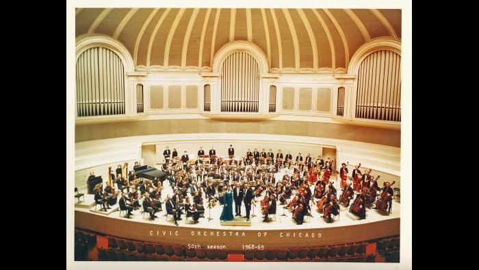 The 50th anniversary celebration of the Civic Orchestra of Chicago. (Courtesy of the Civic Orchestra of Chicago)