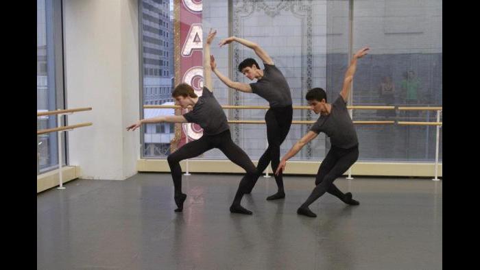 Brazilian Joffrey dancer Stefan Goncalvez dancing at Joffrey in 2012. (Courtesy Goncalvez's Facebook page)