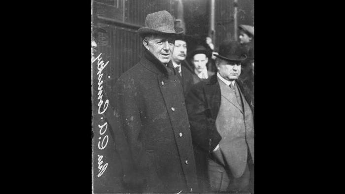 White Stockings owner Charles Comiskey