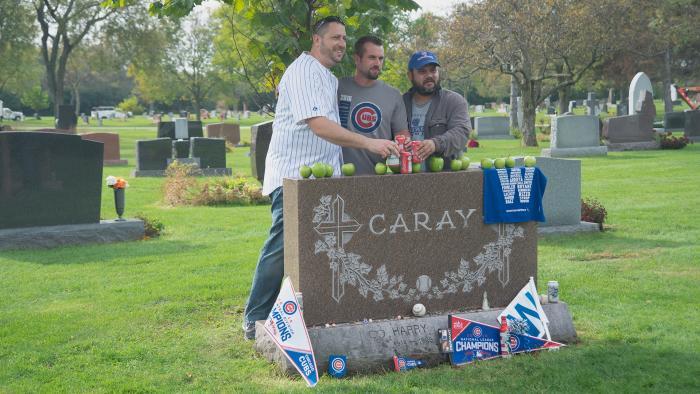 Harry Caray, All Saints Cemetery (Credit: Larry Broutman)