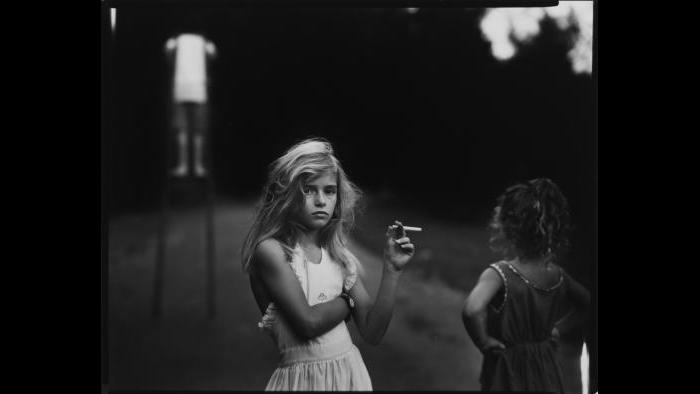 Sally Mann, Candy Cigarette, 1989