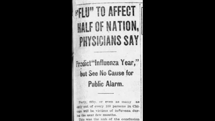 Sept. 30, 1918: Chicago Tribune archives.
