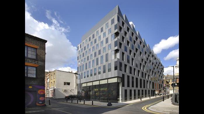 Rivington Place, London, UK, 2007. © Lyndon Douglas, courtesy of Adjaye Associates.