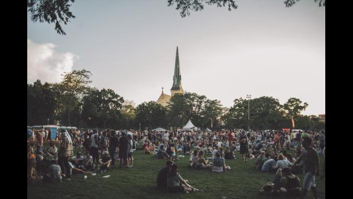 Crowds at Pitchfork 2015 (Matt Lief Anderson / Pitchfork)