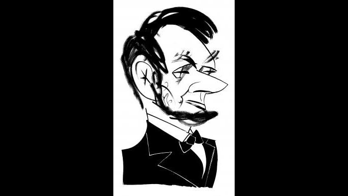 Abraham Lincoln by Tom Bachtell (Courtesy of the artist)