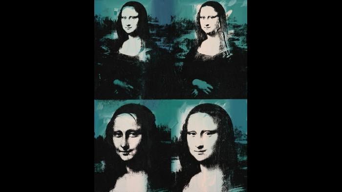 Andy Warhol. Mona Lisa Four Times, 1978. (Courtesy of the Art Institute of Chicago, Gift of Edlis/Neeson Collection)