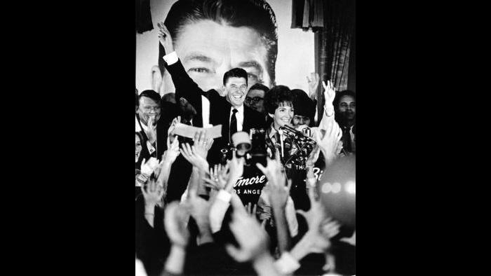 Victory celebration for governor, November 8, 1966