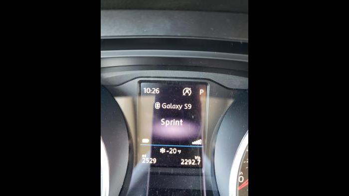 Car temperature (Submitted by Ava Martin)