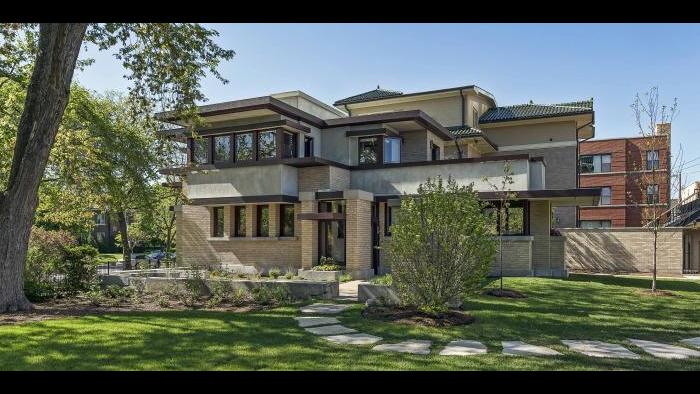 The Emil Bach House in Chicago.