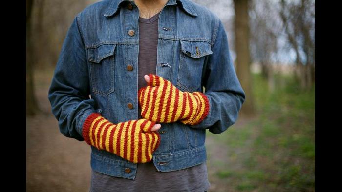 Knitting and crocheting work by CEW