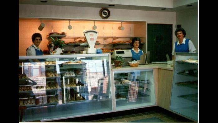 The Swedish Bakery, 1980s after remodeling. (Courtesy of Dennis Stanton)