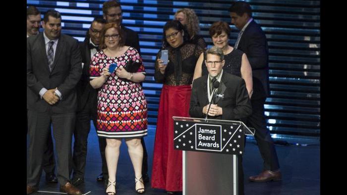 Chef Rick Bayless took home a James Beard Foundation Award in the Outstanding Restaurant category for his Mexican eatery Topolobampo. (Courtesy of James Beard Foundation)