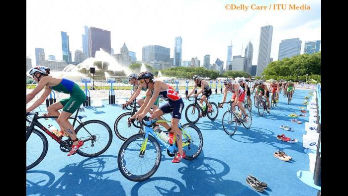 2014 ITU World Triathlon Chicago (Delly Carr / ITU Media)