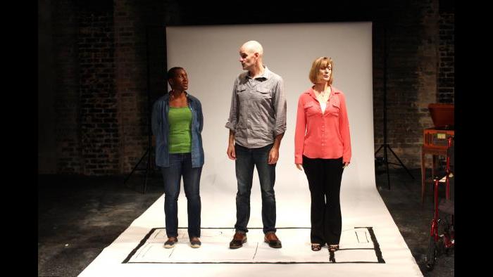 Dave Belden, Susie Griffith and Shariba Rivers perform in “Breathe With Me.” (Credit: Mali Anderson)