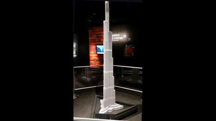Tucker's model of the Burj Khalifa (Adwoa Anom)