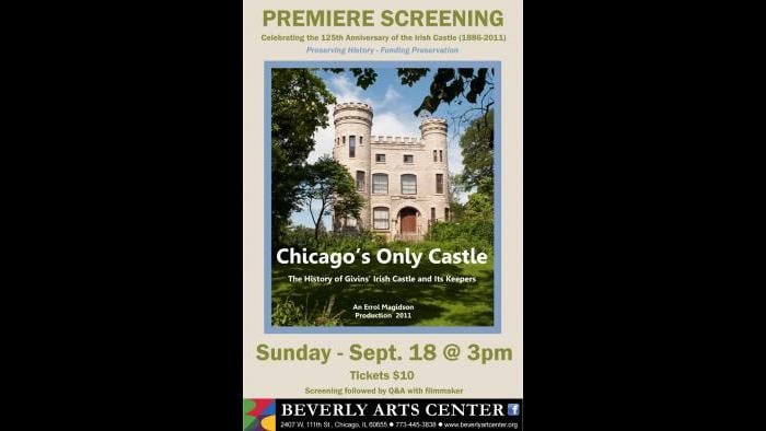 Poster for the film using an image of the castle by Lloyd DeGrane.