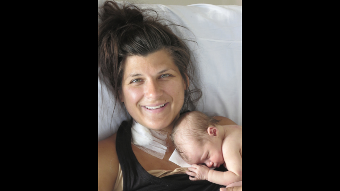 Dr. Catherine Humikowski and her daughter, Nora. (Courtesy Dr. Catherine Humikowski)