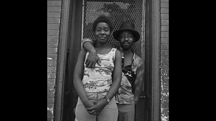 Couple on Street, West Garfield Park 1978/79 (David Gremp)