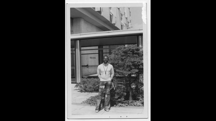 Curtis at the Berlin Hilton, West Germany circa 1973. (Courtesy the author’s collection)