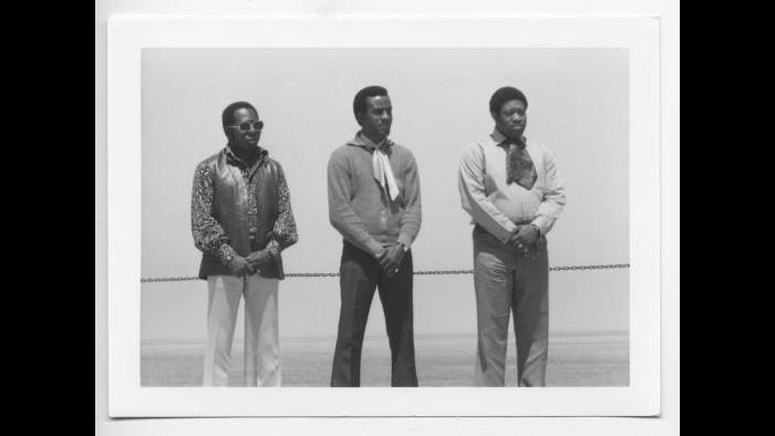 The Impressions in Los Angeles circa 1969. (Courtesy the author’s collection)