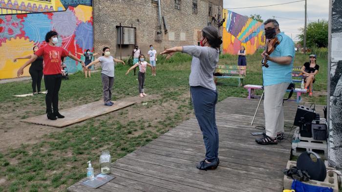 Some programming at El Paseo has continued during the coronavirus pandemic. (Courtesy of El Paseo Community Garden)