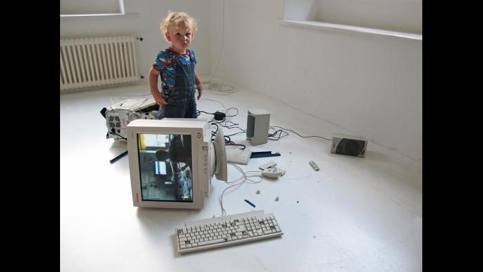 Eva and Franco Mattes, My Generation, 2010. Installation view, Plugin, Basel.