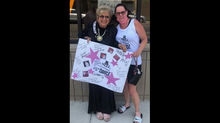 Cheryl Morris, right, and Miss Geri. (Courtesy of Cheryl Morris)