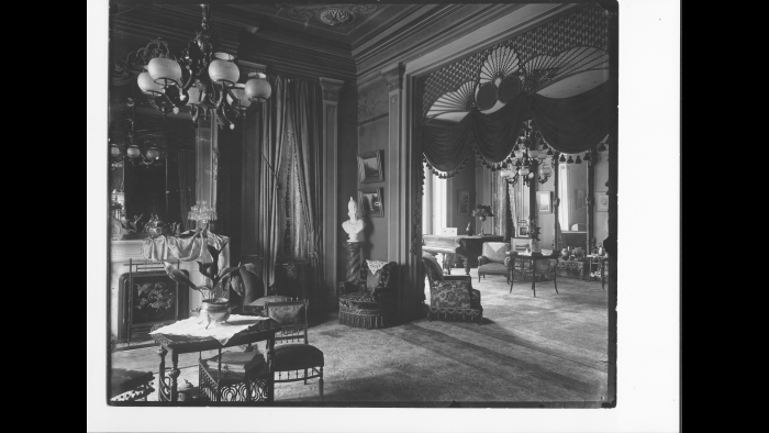 Executive Mansion, Altgeld administration, 1893-1897 (Courtesy of Abraham Lincoln Presidential Library and Museum)