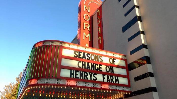 Filmmaker Ines Sommer managed to arrange a handful of screenings before the coronavirus pandemic canceled everything. (Seasons of Change on Henry's Farm / Facebook)