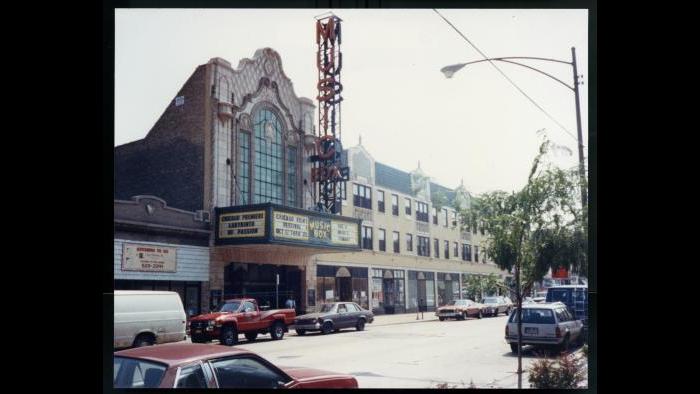 The Music Box Theatre, 1983. (Courtesy of Music Box Theatre)