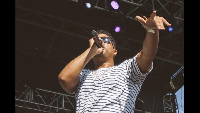 iLoveMakonnen performs at Pitchfork in 2015. (Matt Lief Anderson / Pitchfork)