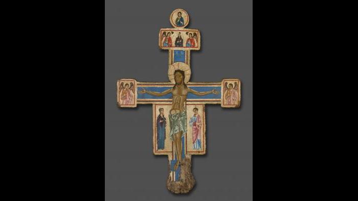 Master of the Bigallo Crucifix. “Crucifix,” 1230/1240. The Art Institute of Chicago, A. A. Munger Collection.