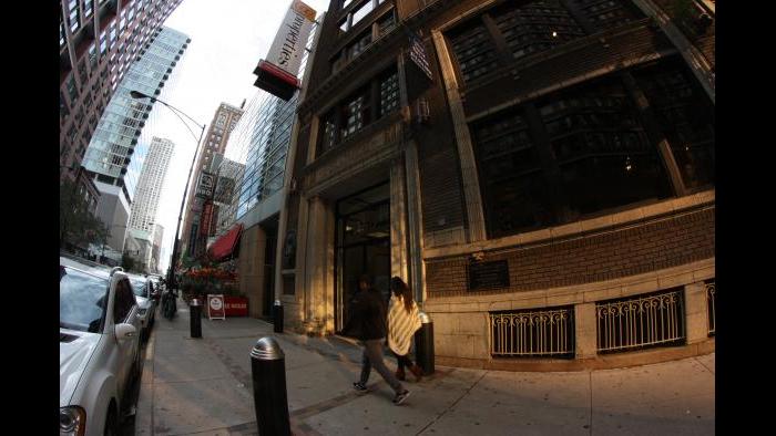 Former home of arts criticism magazine The New Art Examiner, 230 E. Ohio St. (Chloe Riley)