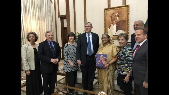 Photos taken in Myanmar and Bangladesh by Congresswoman Jan Schakowsky.