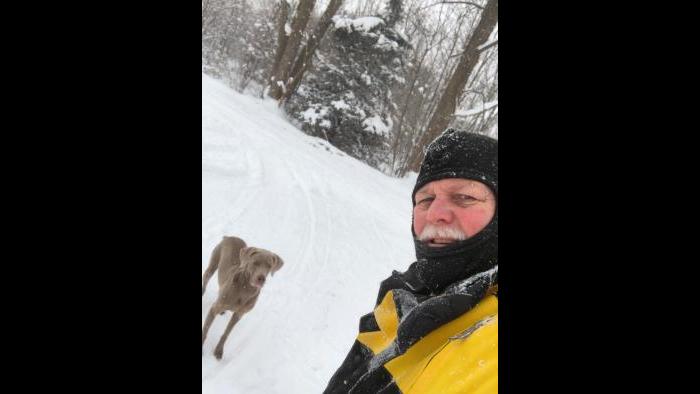 My Weimaraner Louie (Submitted by Bob Richter)