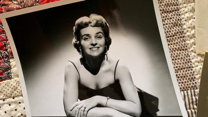 Dorothy Olson Pauletti in an early publicity photo.  