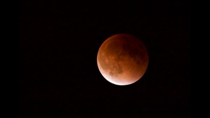 Photo by Clara Coen: Lunar Eclipse Sept. 27, 2015, from my rooftop.