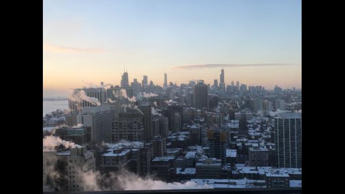 Chicago at sunrise (Submitted by Dan Soles)