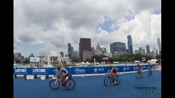 2014 ITU World Triathlon Chicago (Competitive Image)