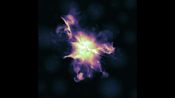 Honorable mention: “Nano Nebula” by Michael Whittaker. 